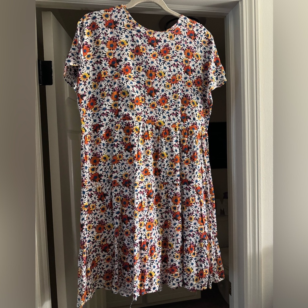 Women floral dress, medium